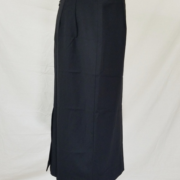 Bergamo Studio Skirt A-Line Black Size 6 - Picture 7 of 8
